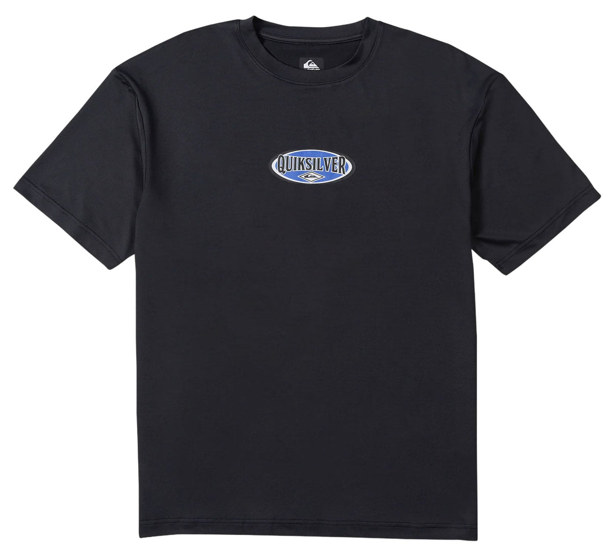 Quiksilver Direct Graphic UPF 50 Men's Short Sleeve Surf Shirt - Black
