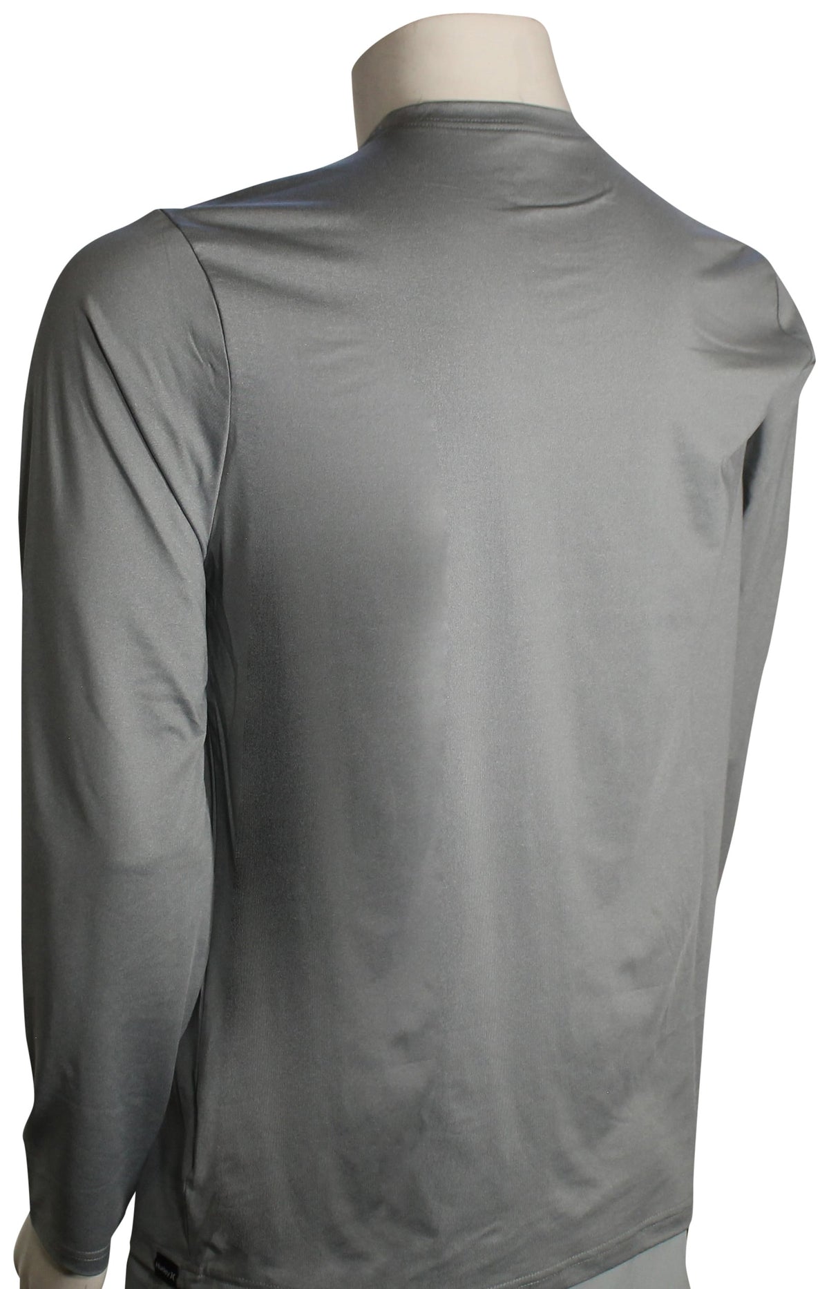 Hurley Everyday Hybrid LS Surf Shirt - Particle Heather – back view