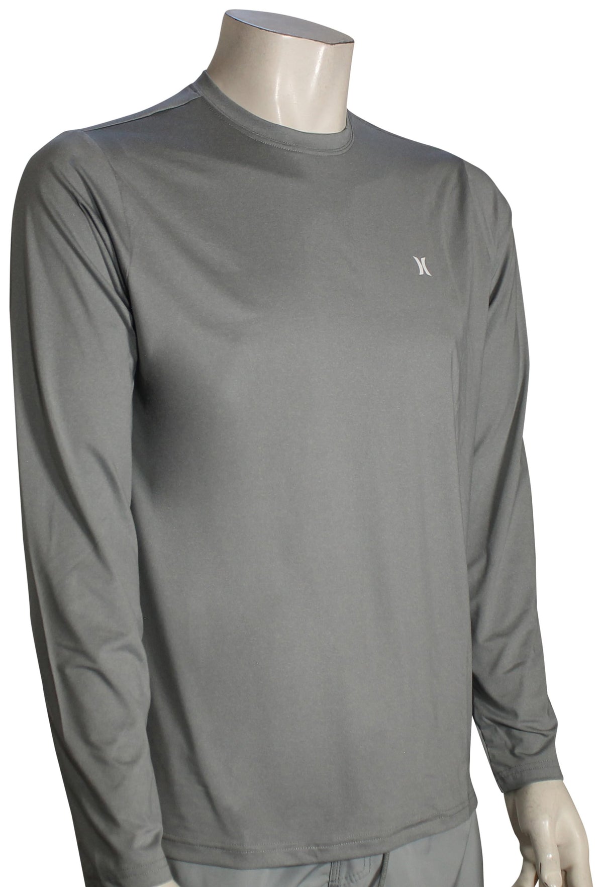 Hurley Everyday Hybrid LS Surf Shirt - Particle Heather