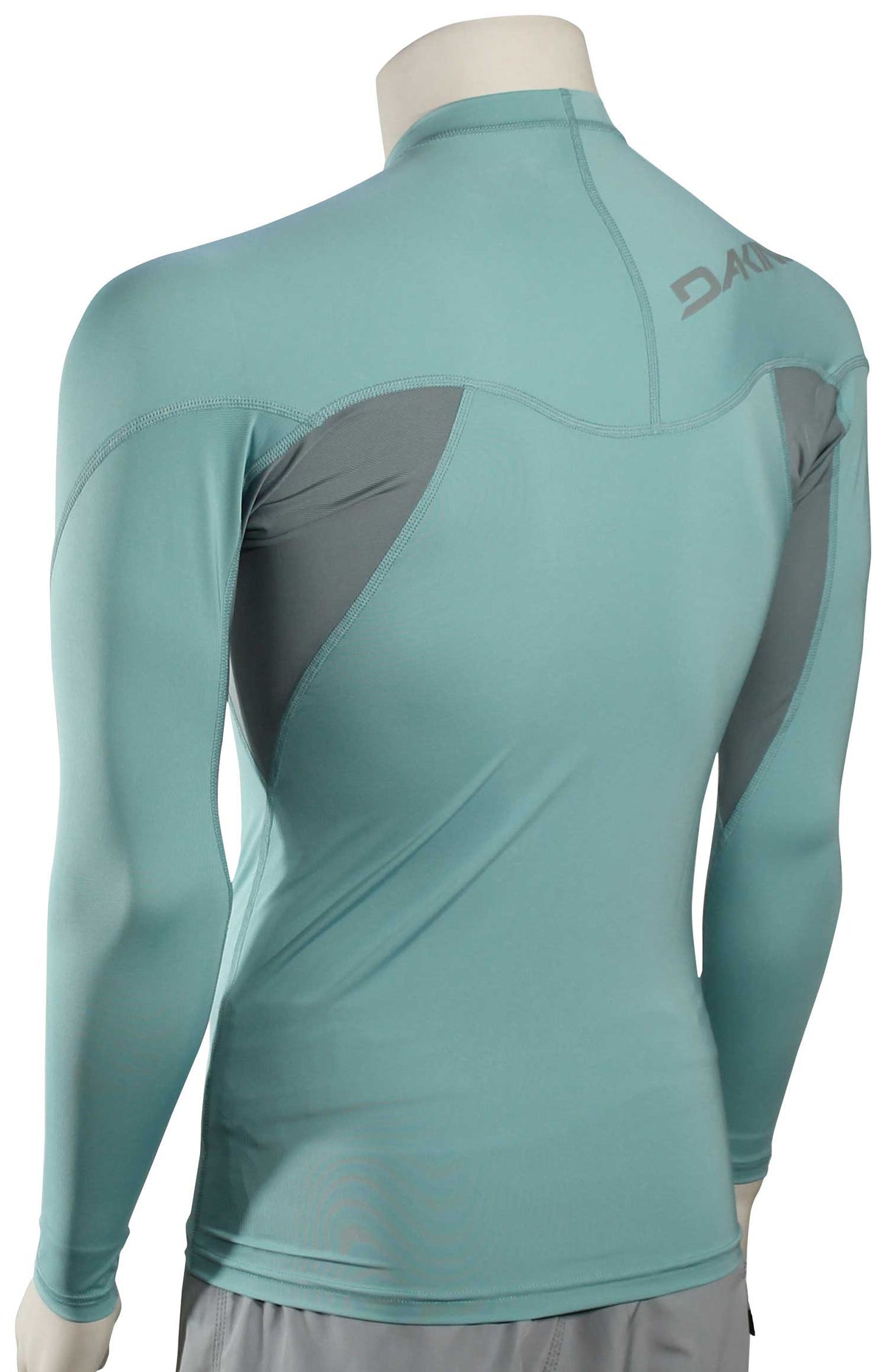 DaKine Heavy Duty LS Rash Guard - Nile Blue – back view