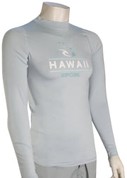 Rip Curl Hawaii LS Performance Rash Guard - Yucca