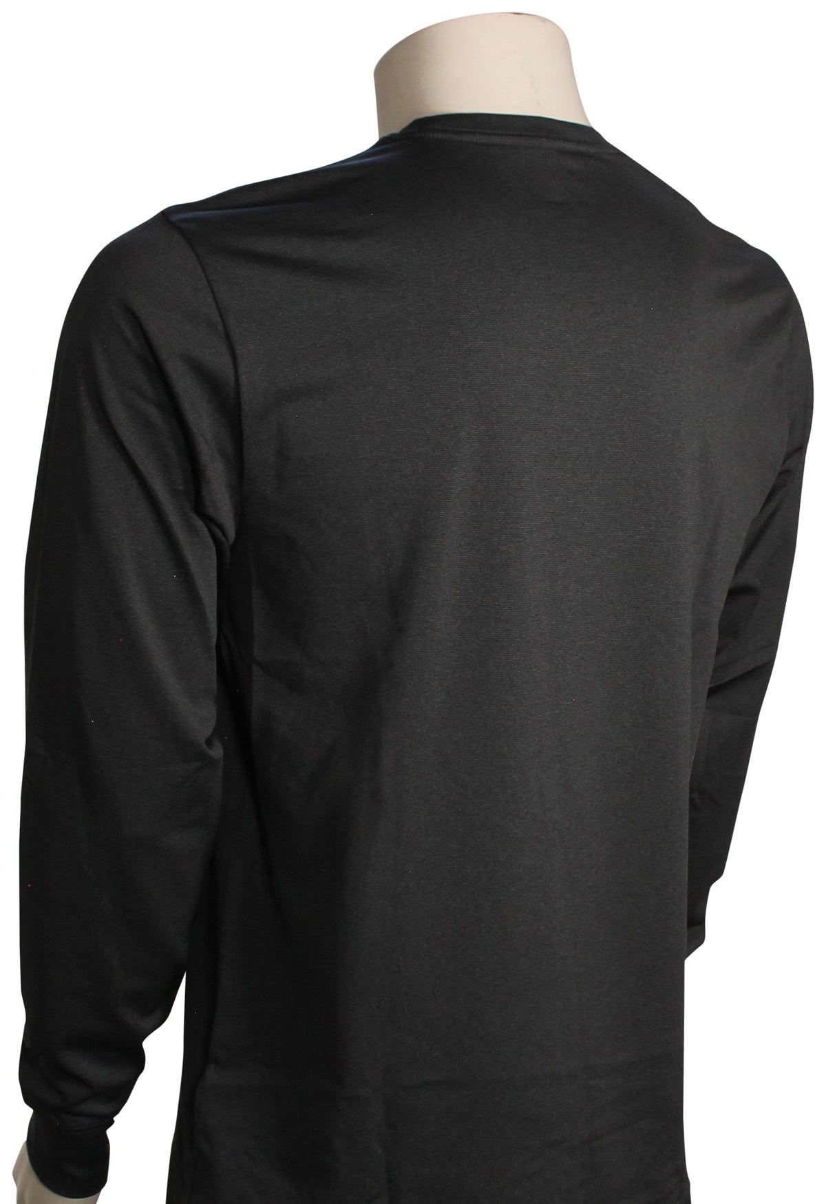 Rip Curl Stack LS Surf Shirt - Original Black Marle – back view