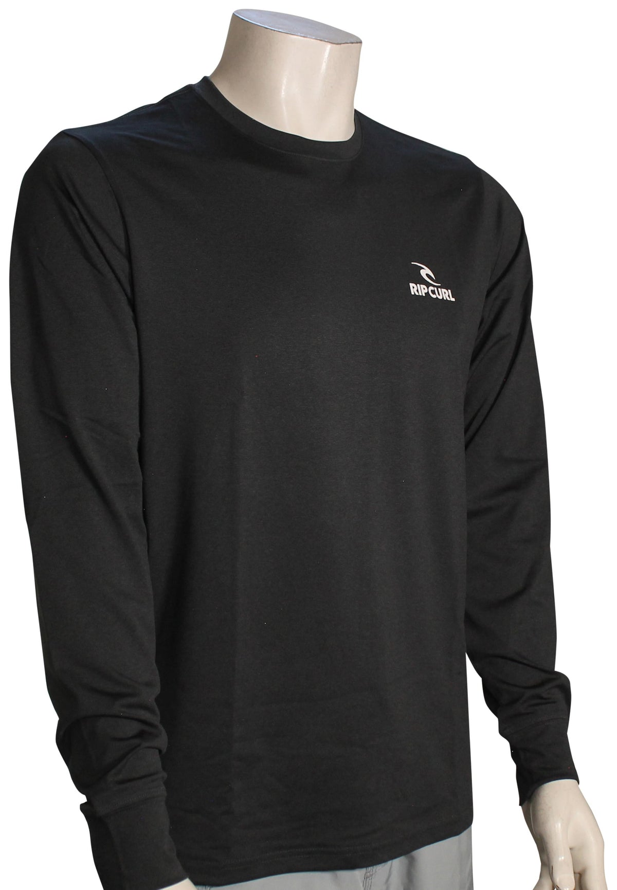 Rip Curl Stack LS Surf Shirt - Original Black Marle