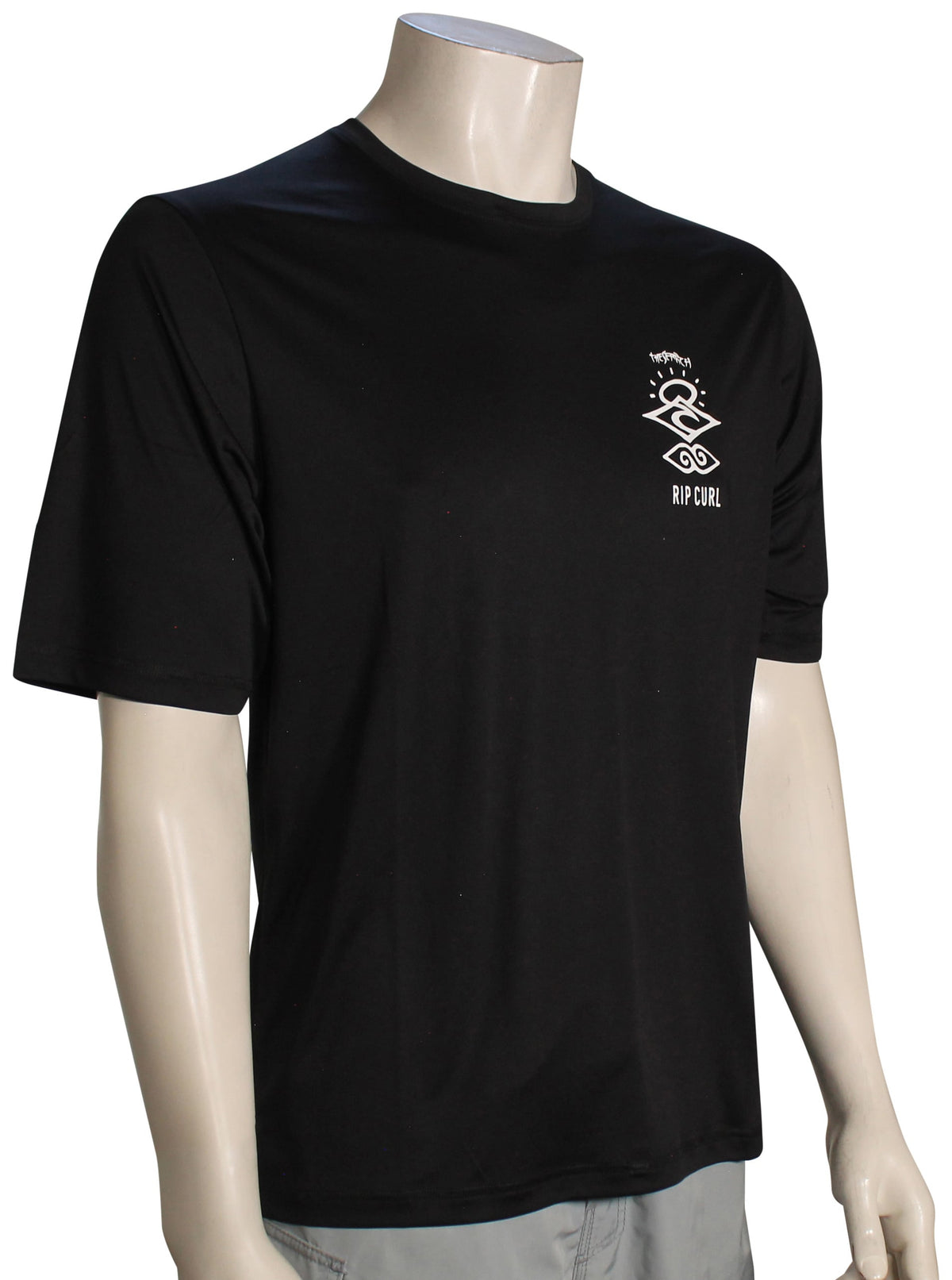 Rip Curl Icons Surflite SS Surf Shirt - Black