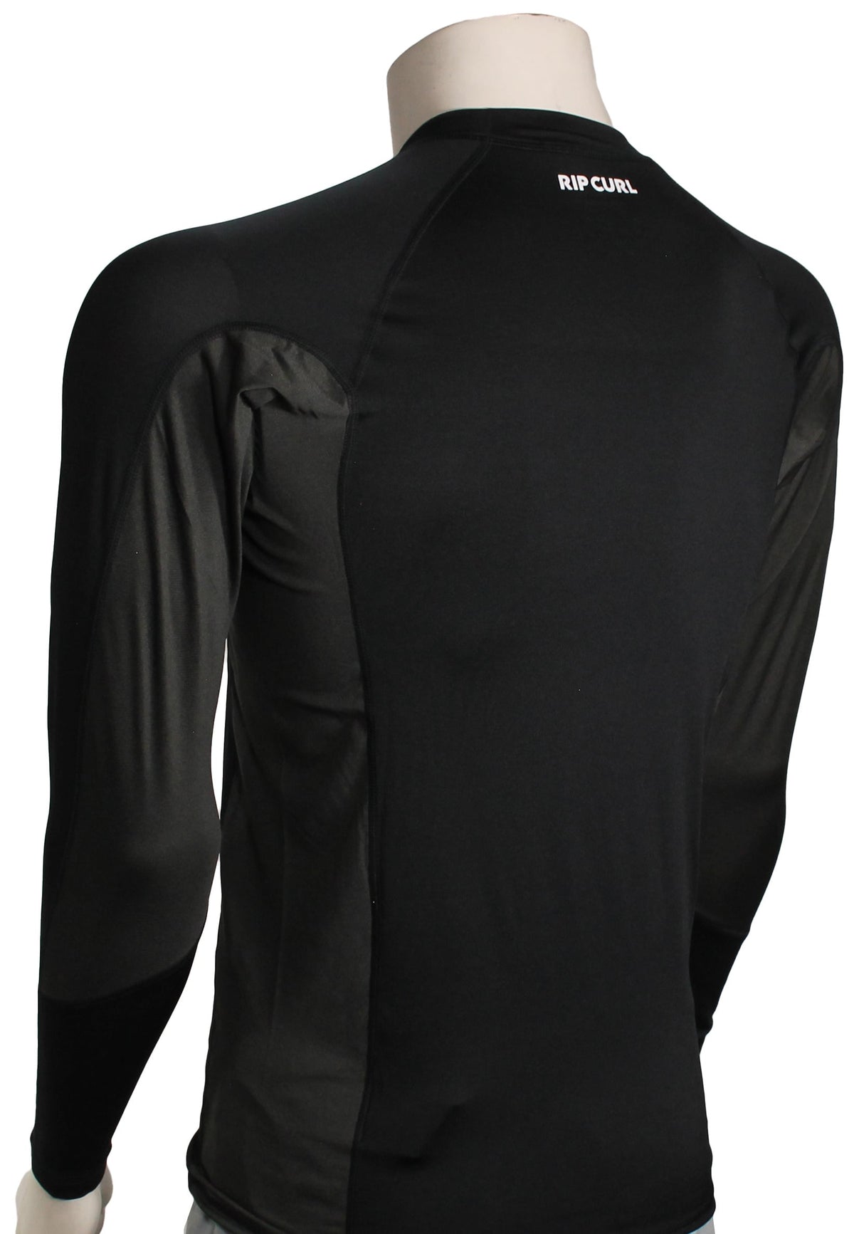 Rip Curl Waves Performance LS Rash Guard - Black – back view