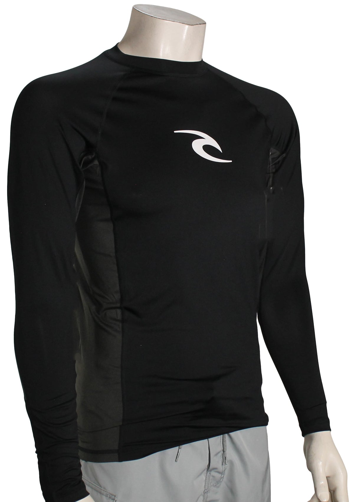 Rip Curl Waves Performance LS Rash Guard - Black
