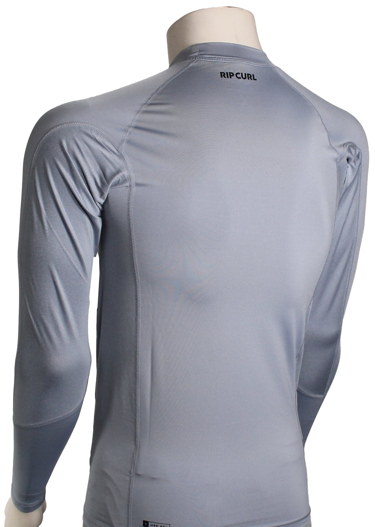 Rip Curl Waves Performance LS Rash Guard - Sparky Blue – back view