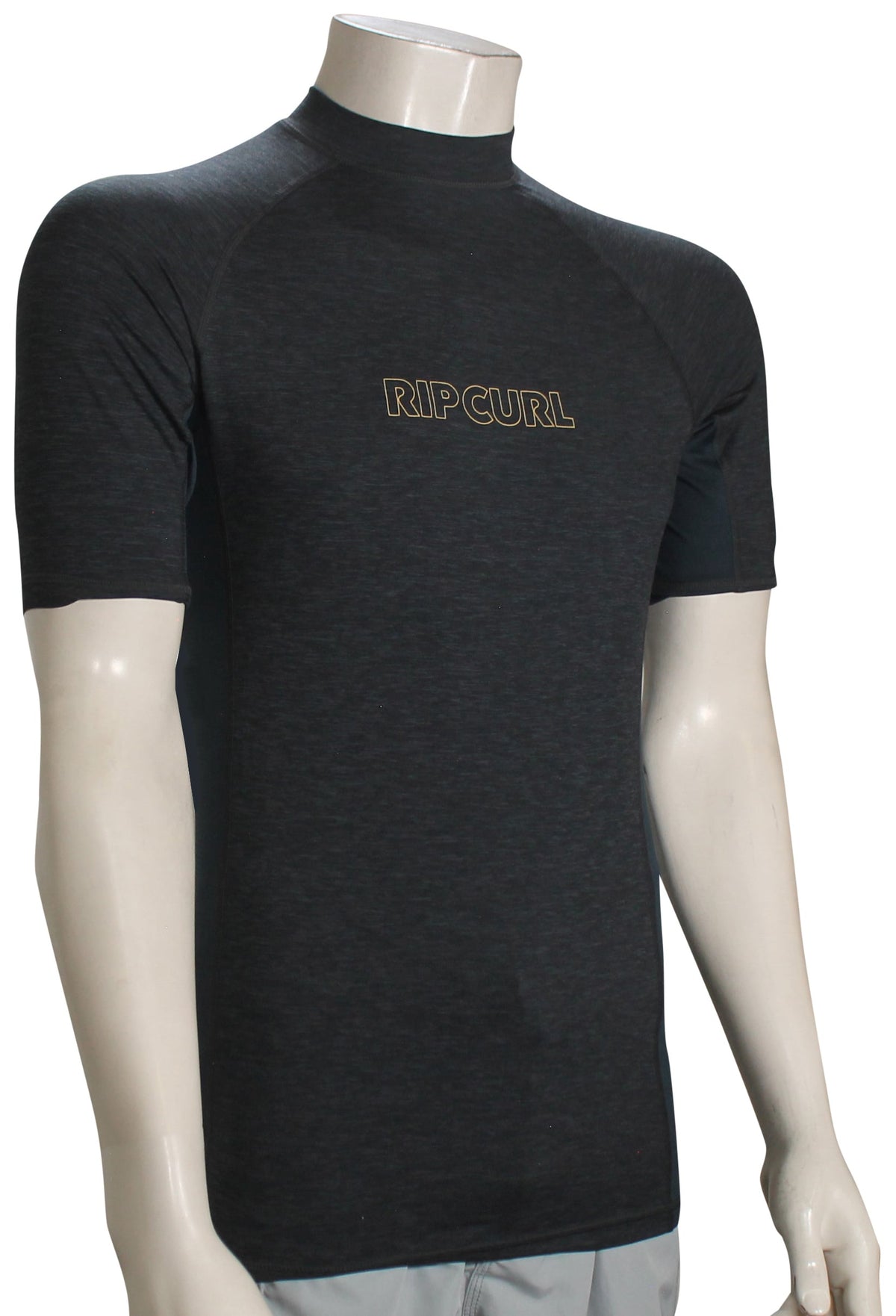 Rip Curl Dawn Patrol Performance SS Rash Guard - Navy Marle