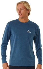 Rip Curl Stack LS Surf Shirt - Navy Marle