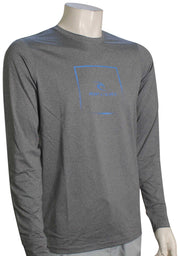 Rip Curl Corp Icon LS Surf Shirt - Grey Marle