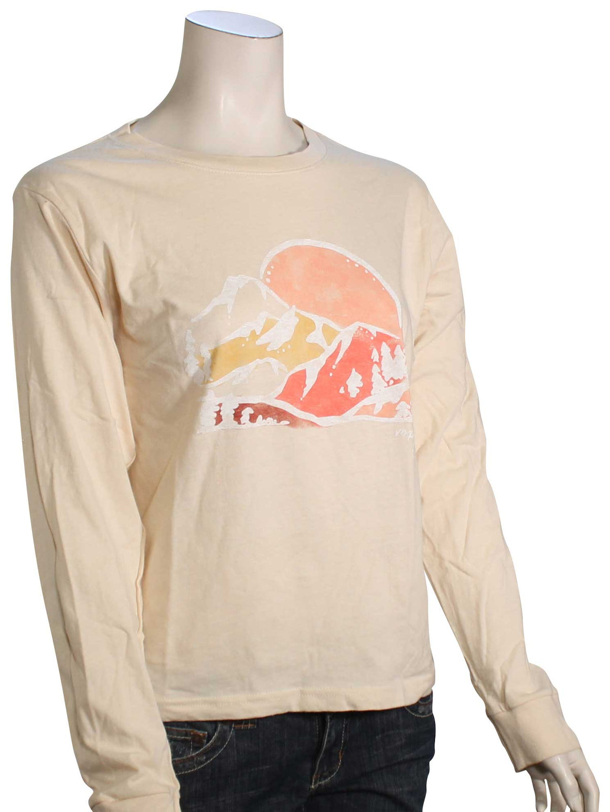 Roxy Mountain Spirit Women's LS T-Shirt - Tapioca