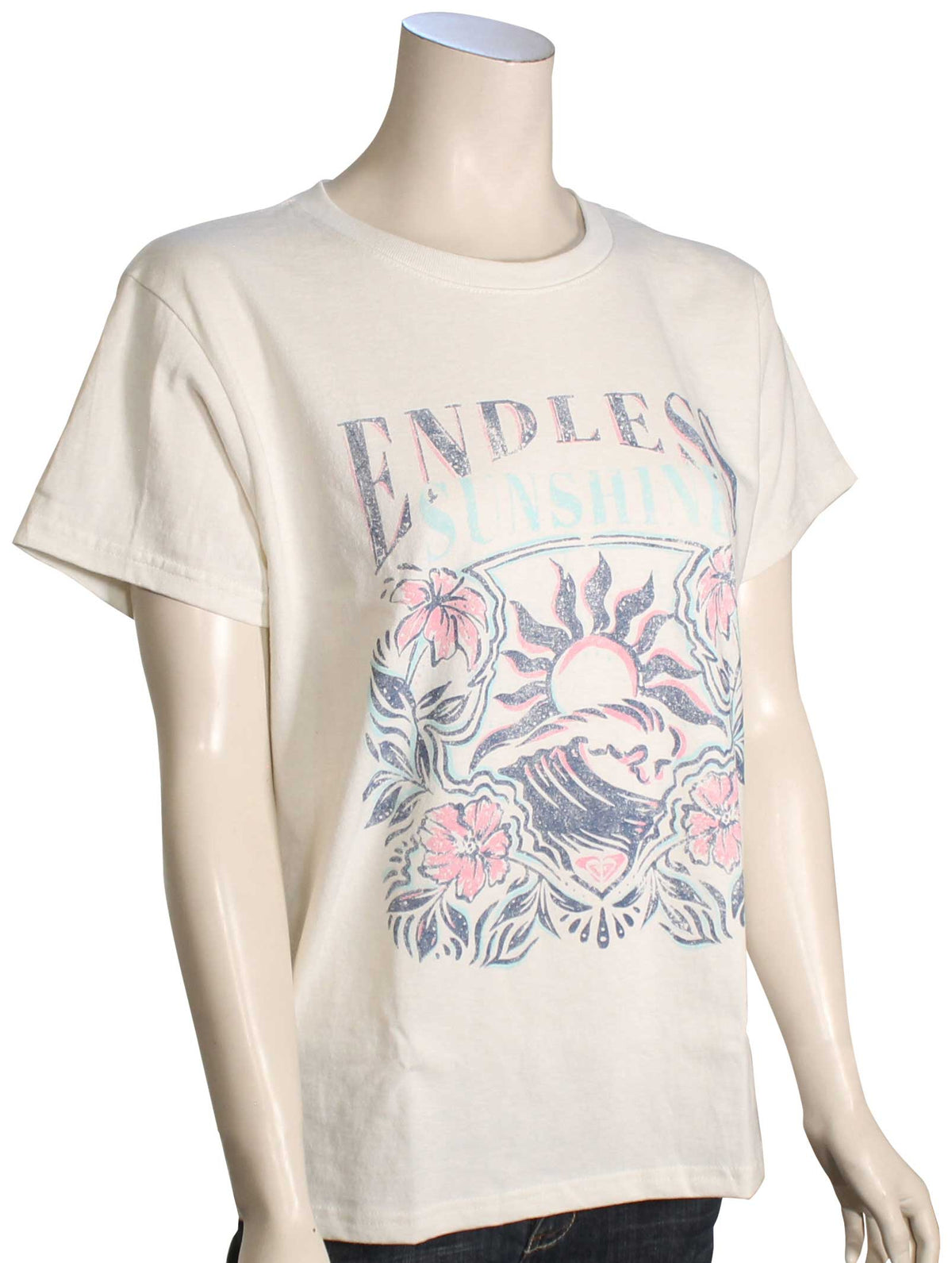 Roxy Endless Sunshine Women's T-Shirt - Snow White