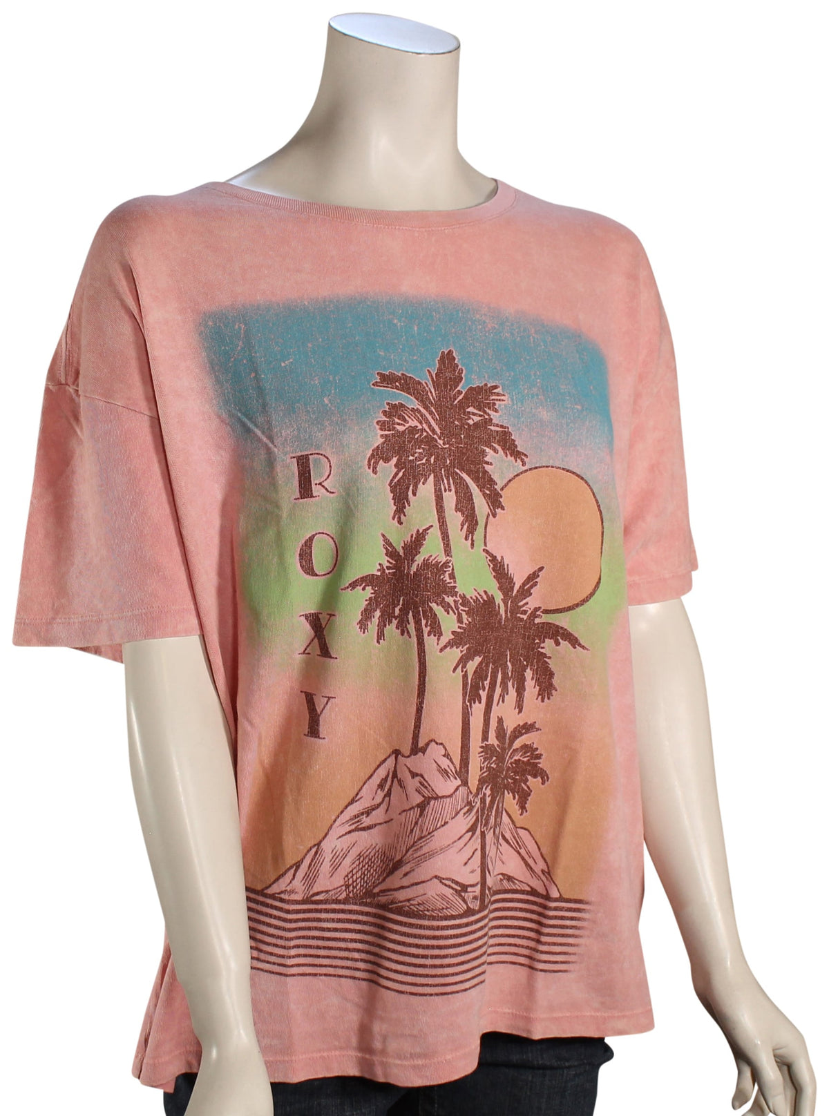 Roxy Palm Springs Women's T-Shirt - Mauve Glow