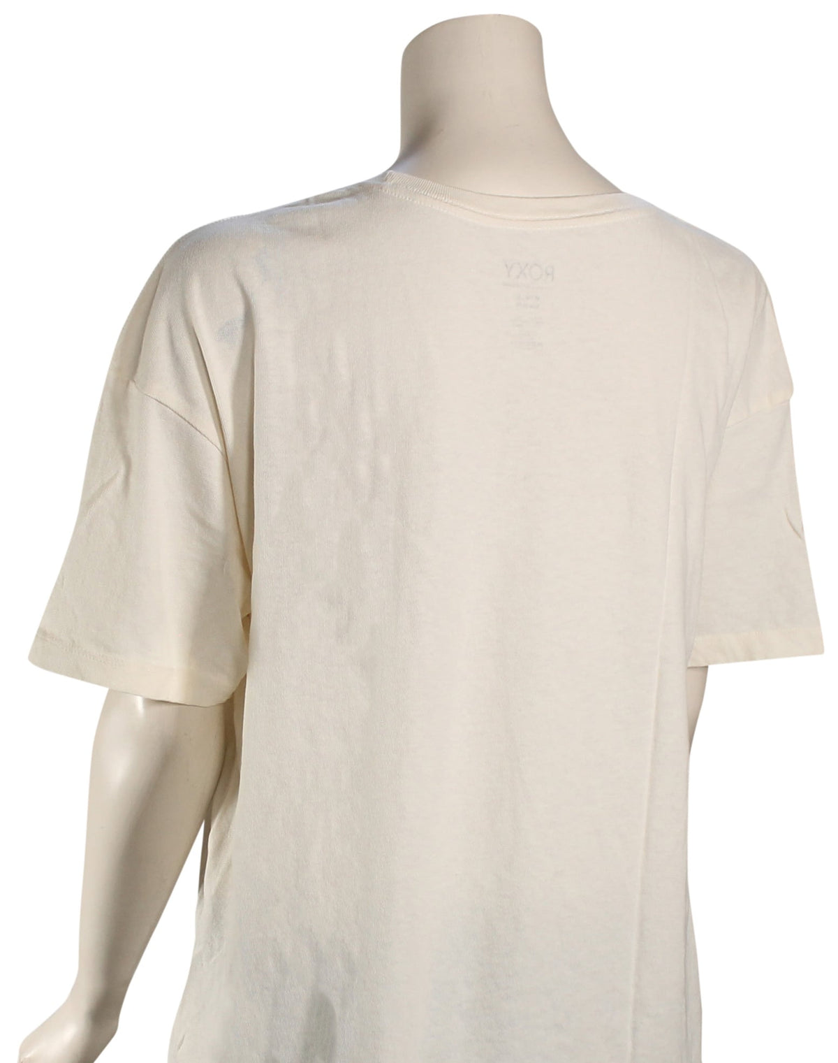 Roxy Tour De Roxy Women's T-Shirt - Egret – back view