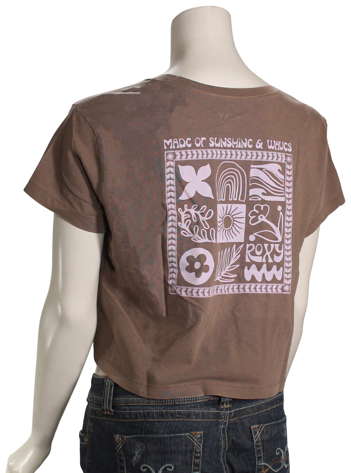 Roxy Tiramisu Women's T-Shirt - Tiramisu Sol – back view