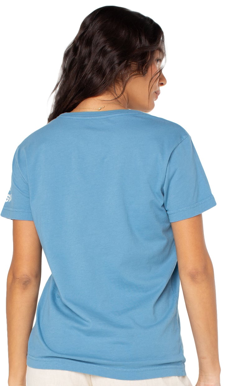 Roxy Team Roxy Women's T-Shirt - Captains Blue – back view