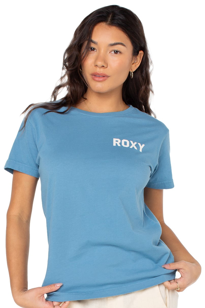Roxy Team Roxy Women's T-Shirt - Captains Blue
