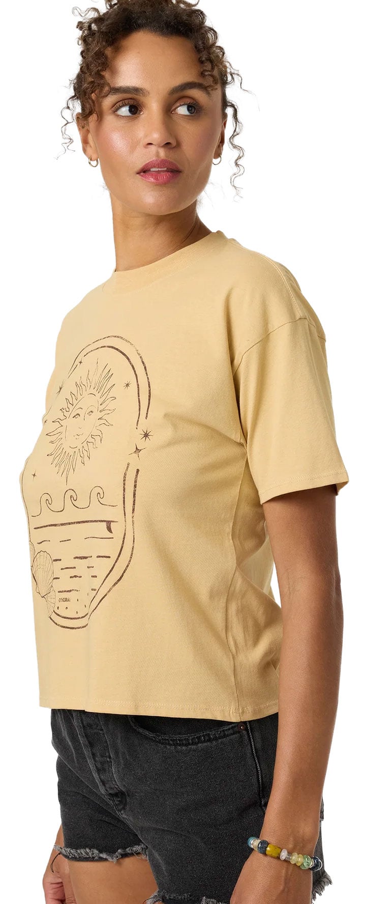 O'Neill Sun Shell Women's Easy Tee - Warm Sand – alternate view 1