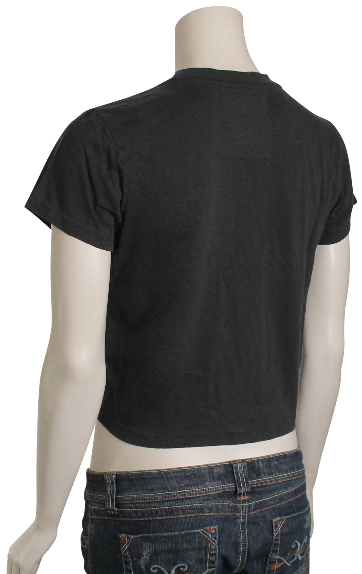 RVCA Small RVCA Women's T-Shirt - Black – back view