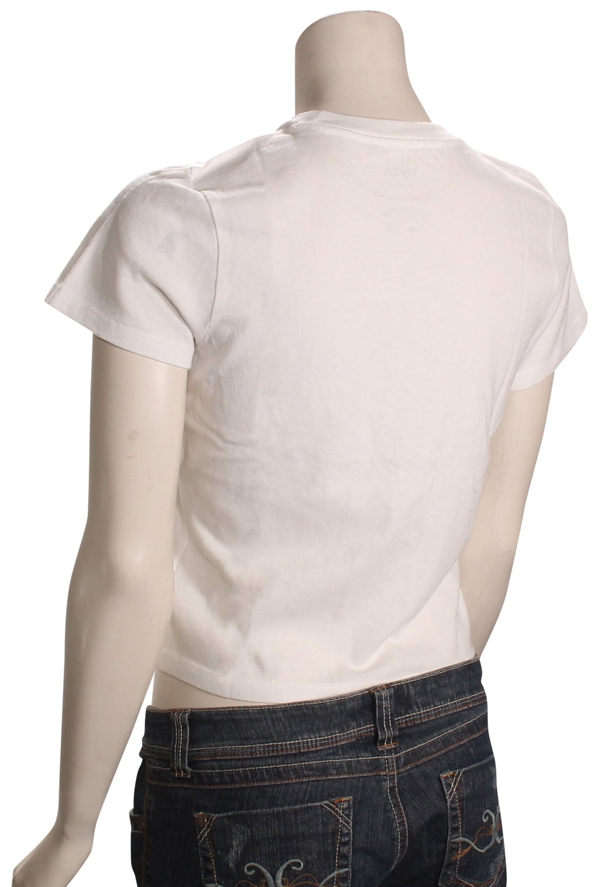 RVCA Forever Women's T-Shirt - Vintage White – back view
