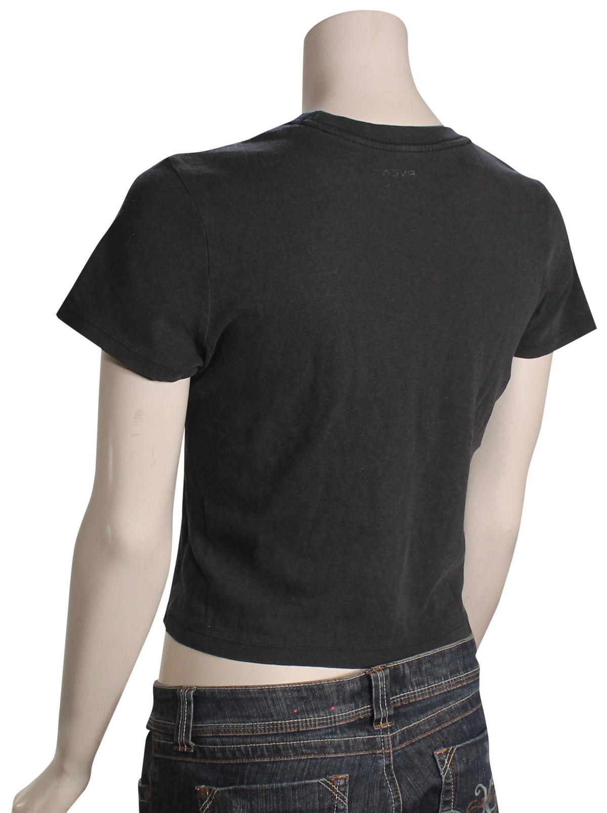 RVCA Forever Women's T-Shirt - Washed Black – back view