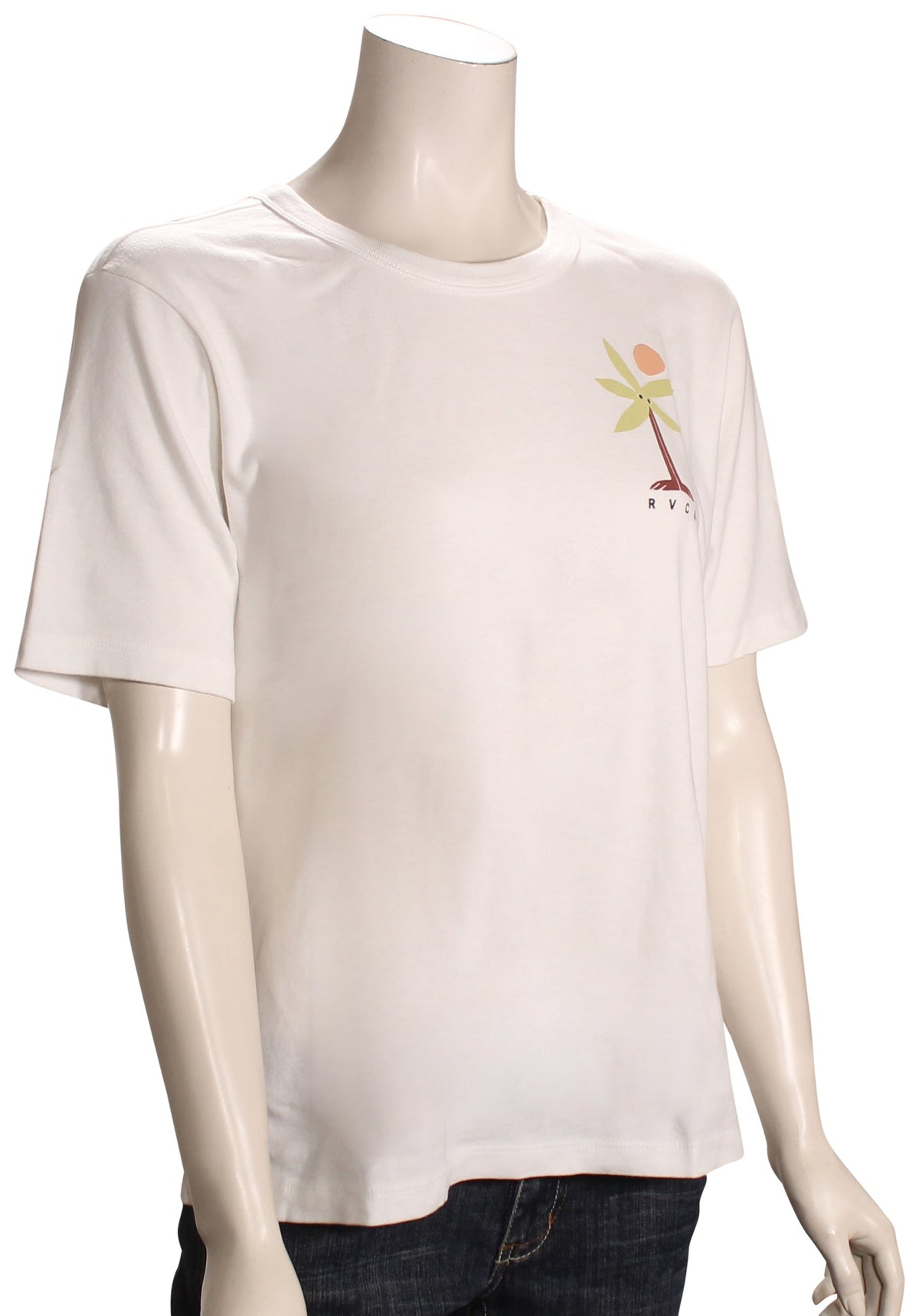 RVCA Daily Women's T-Shirt - Vintage White