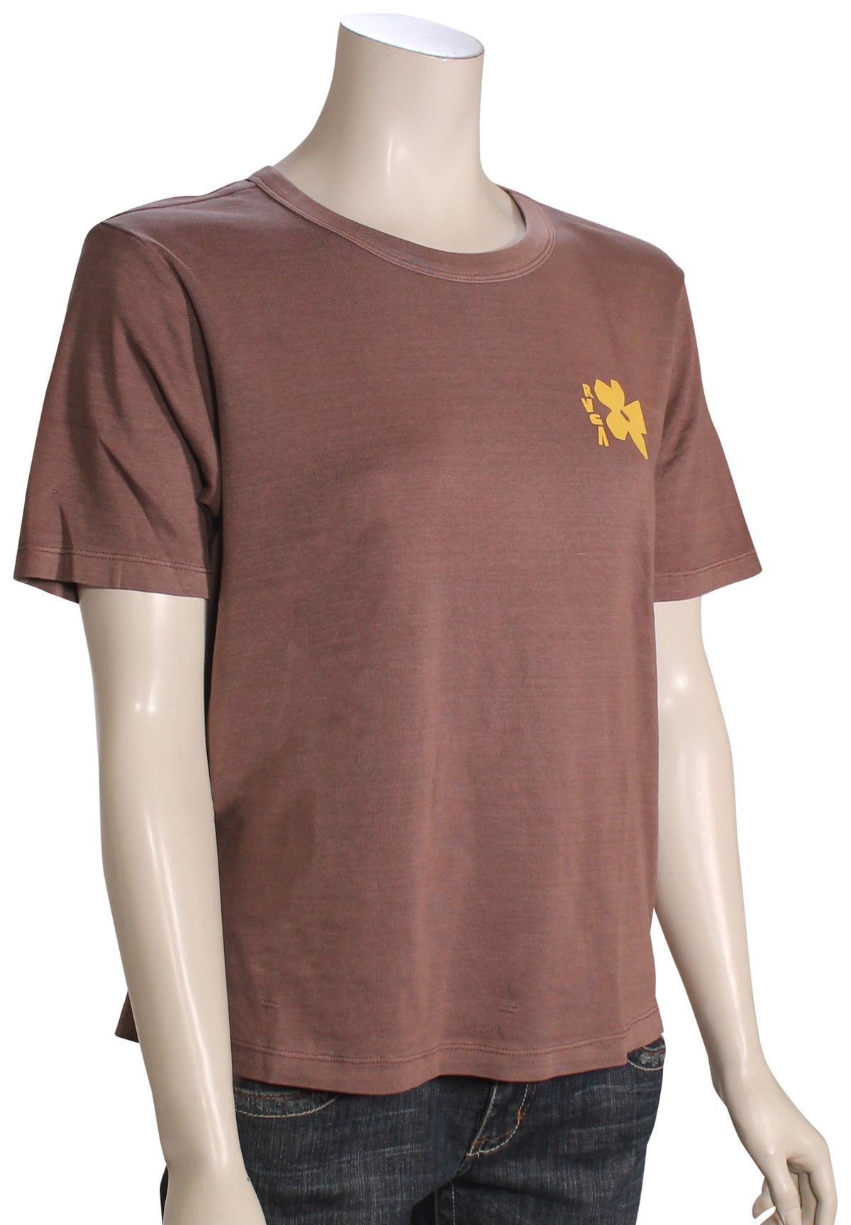 RVCA Daily Women's T-Shirt - Coffee Bean