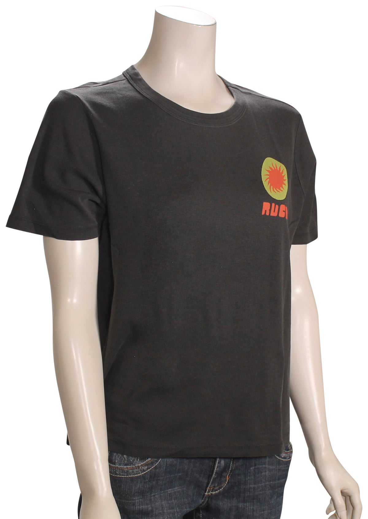 RVCA Daily Women's T-Shirt - Washed Black