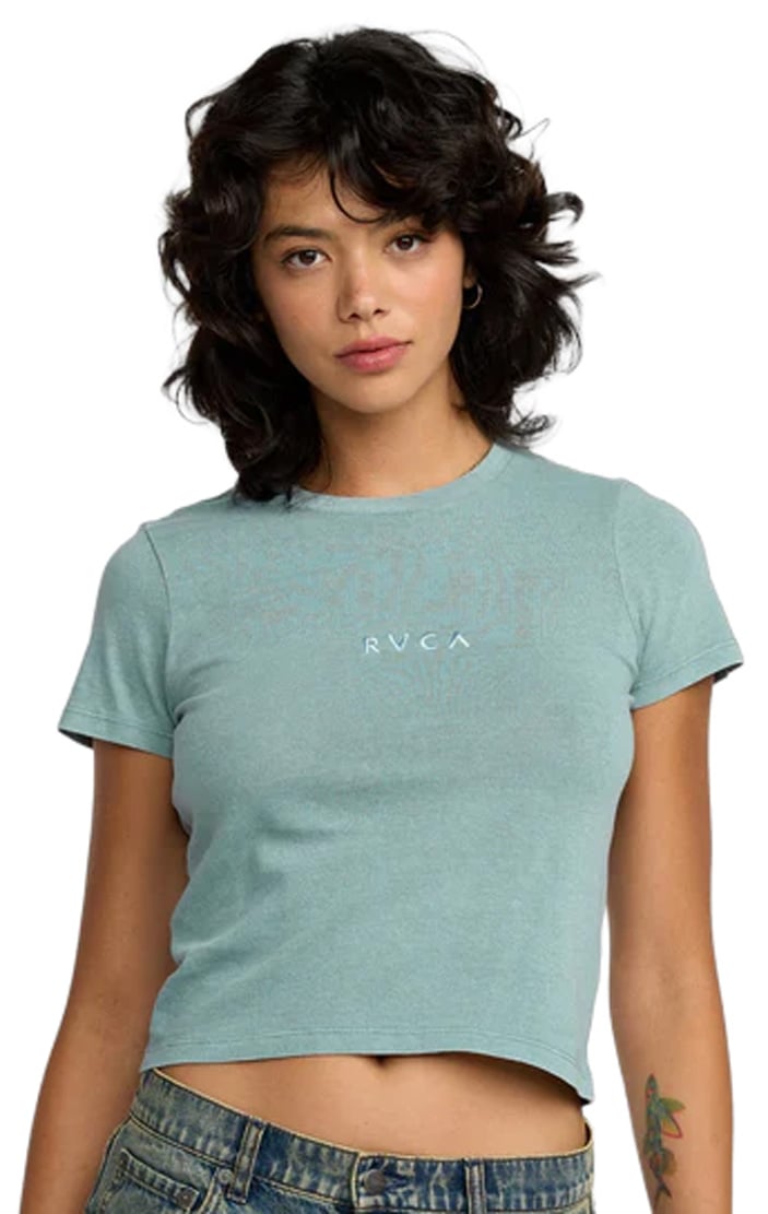 RVCA Forever Women's T-Shirt - Blue Haze