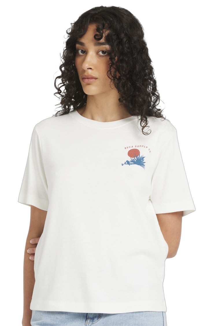 RVCA Icon Women's T-Shirt - Antique White