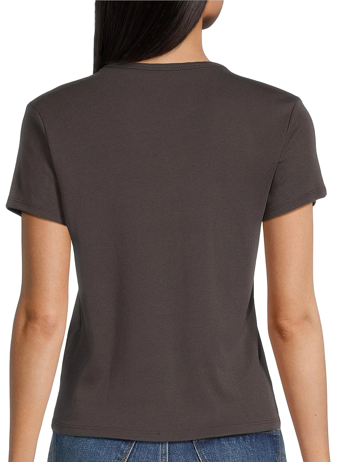 Volcom Have A Clue Women's T-Shirt - Vintage Black – back view