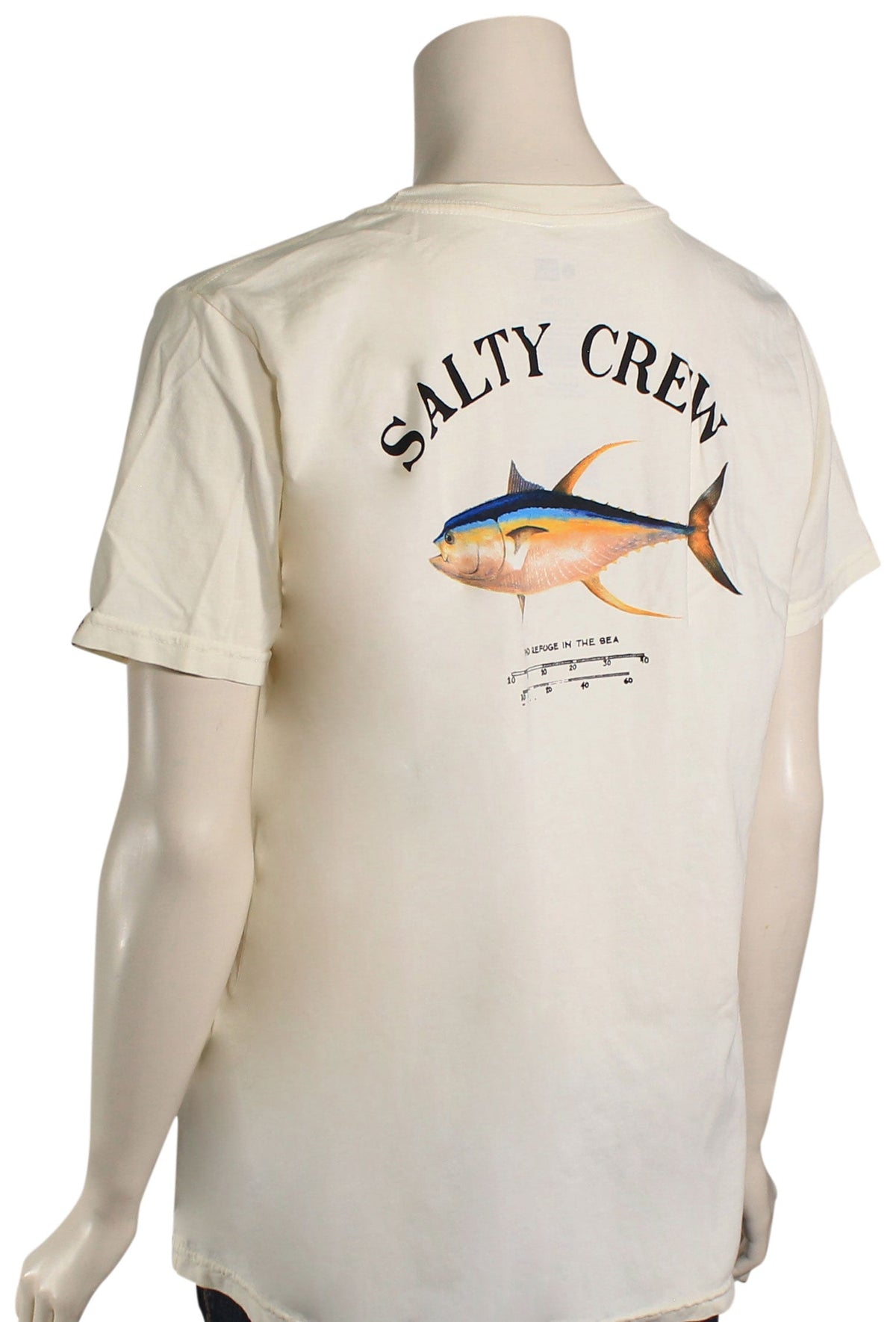 Salty Crew Ahi Mount Women's T-Shirt - Bone – back view
