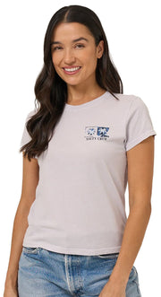 Salty Crew Flagship Fill Modern Women's T-Shirt - Lilac Fog