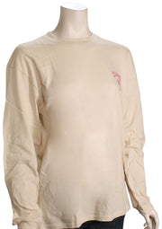 Billabong Handle With Care Women's LS T-Shirt - Antique White