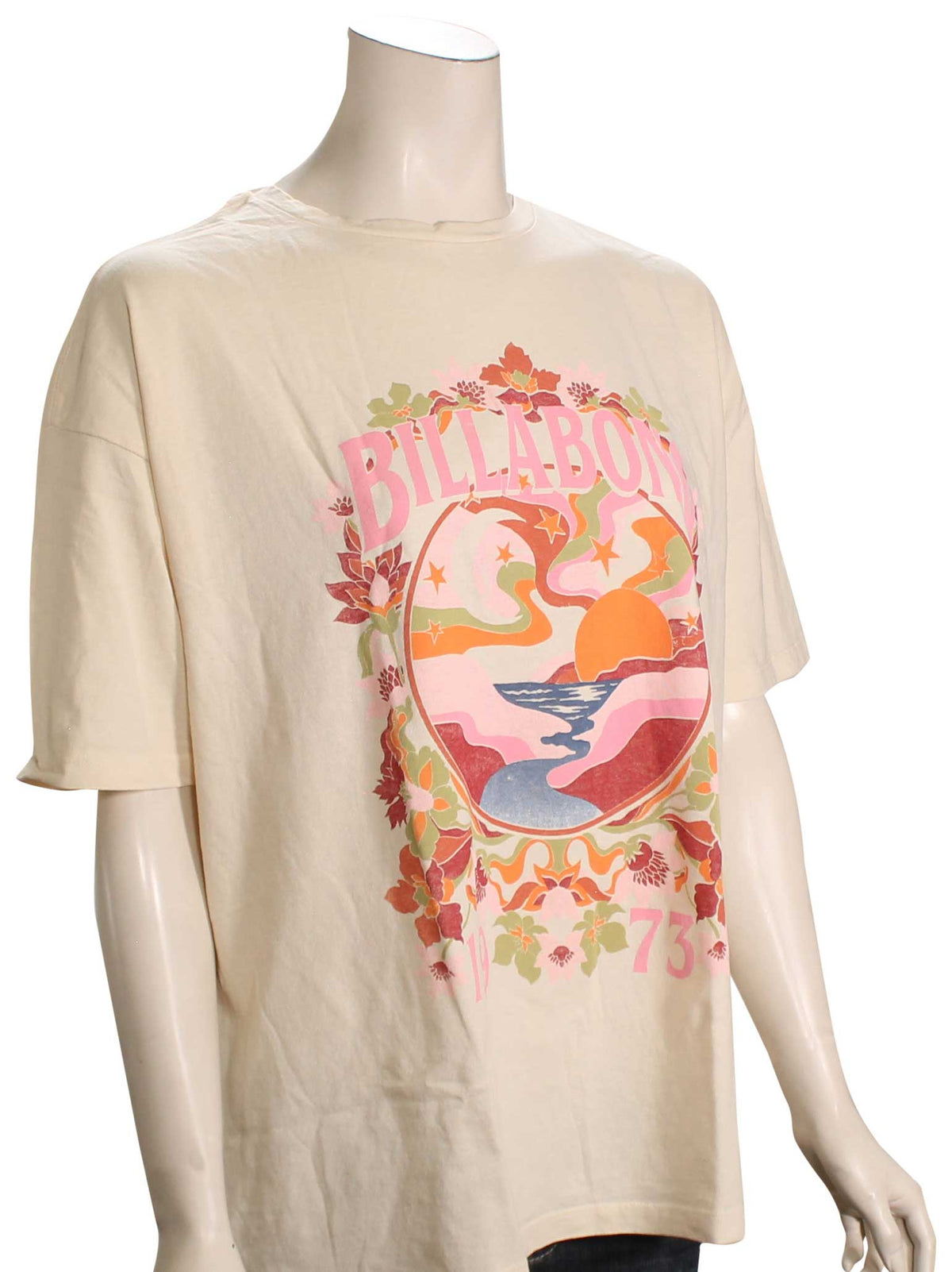 Billabong Golden Coast  Women's T-Shirt - Antique White, front view