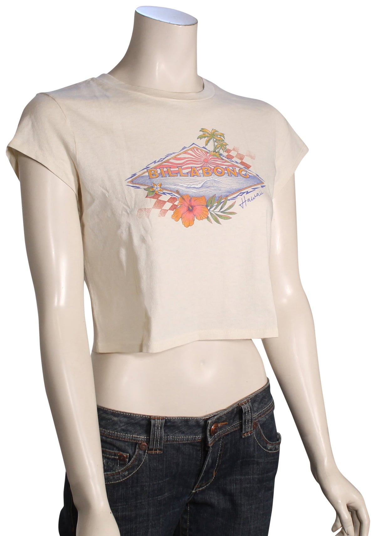 Billabong Surfing Solo Women's T-Shirt - White Cap