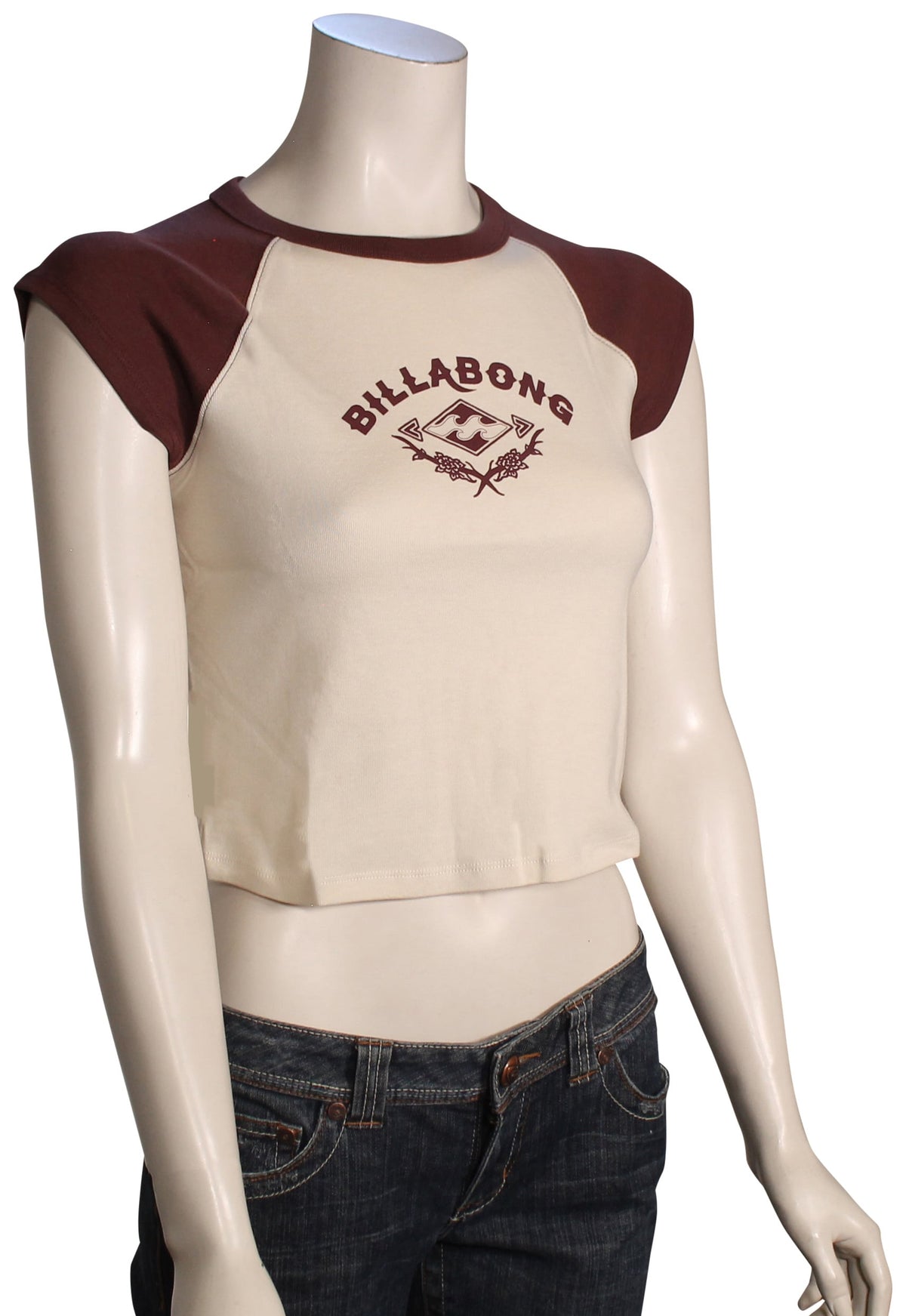Billabong Blessed Raglan Women's T-Shirt - Chocolate Chip