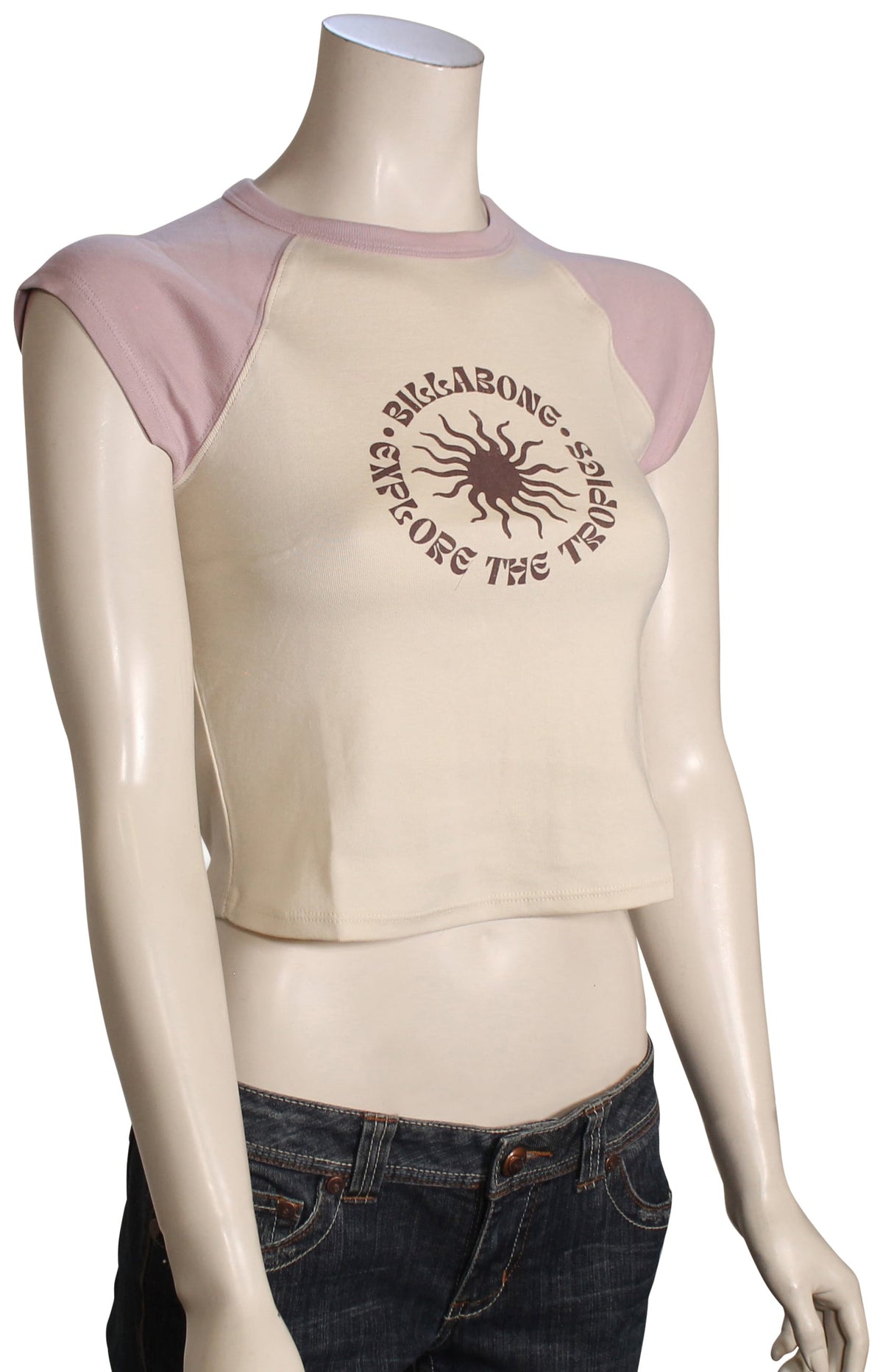 Billabong Paradise Raglan Women's T-Shirt - Haze