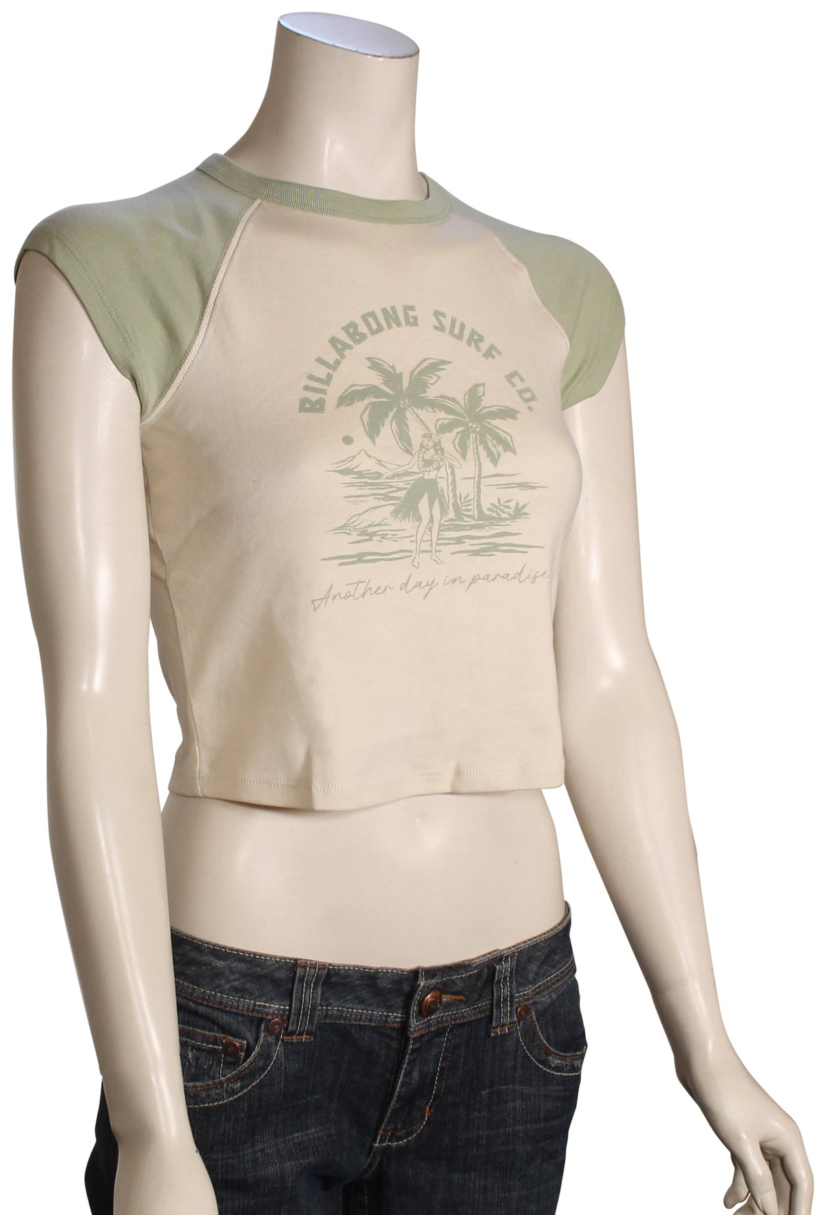 Billabong Paradise Raglan Women's T-Shirt - Pistachio