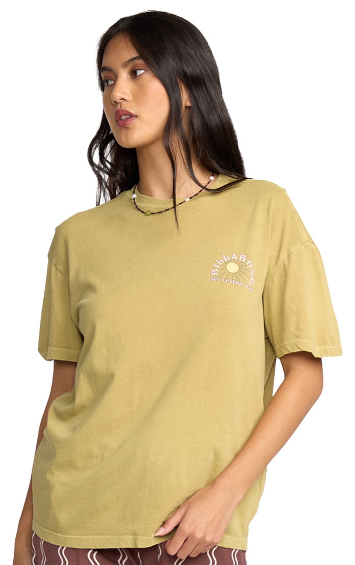 Billabong Sun Lovers Club Women's T-Shirt - Cadet