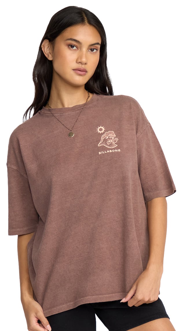 Billabong The Great Waves Women's T-Shirt - Espresso