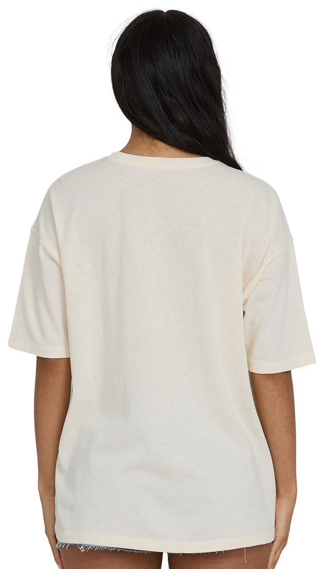 Billabong Forever Dawn Women's Short Sleeve T-Shirt - Whitecap – back view
