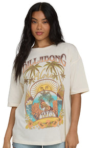 Billabong Forever Dawn Women's Short Sleeve T-Shirt - Whitecap