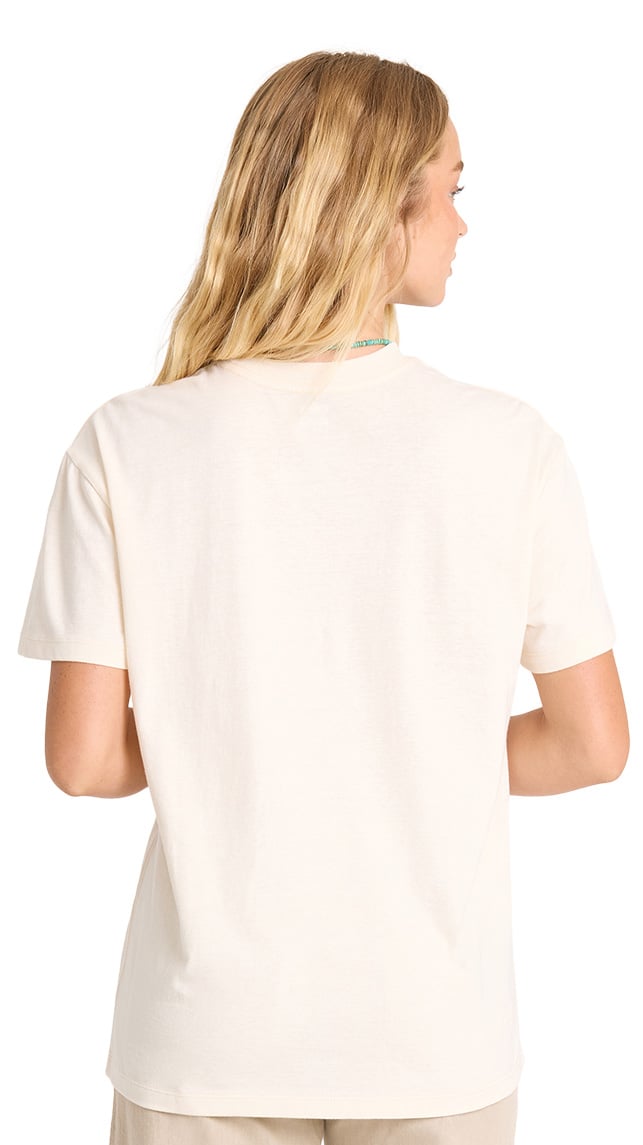Billabong Heading West Women's Short Sleeve T-Shirt - Whitecap – back view