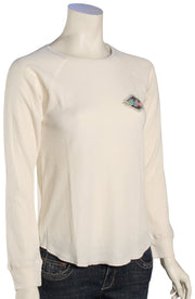 Billabong Heritage Spirit LS Women's T-Shirt - White Cap
