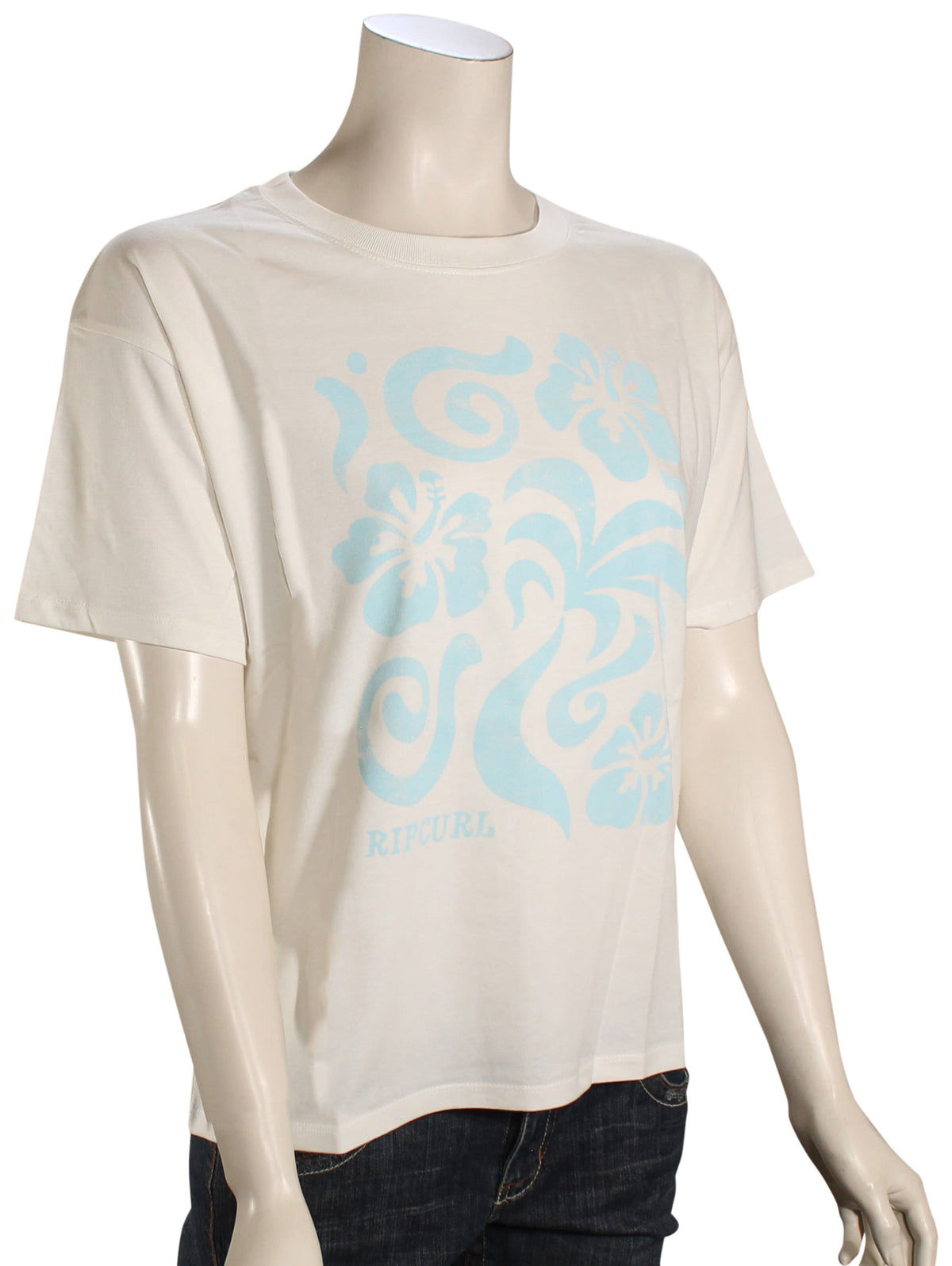 Rip Curl Aloha Relaxed Women's T-Shirt - Bone