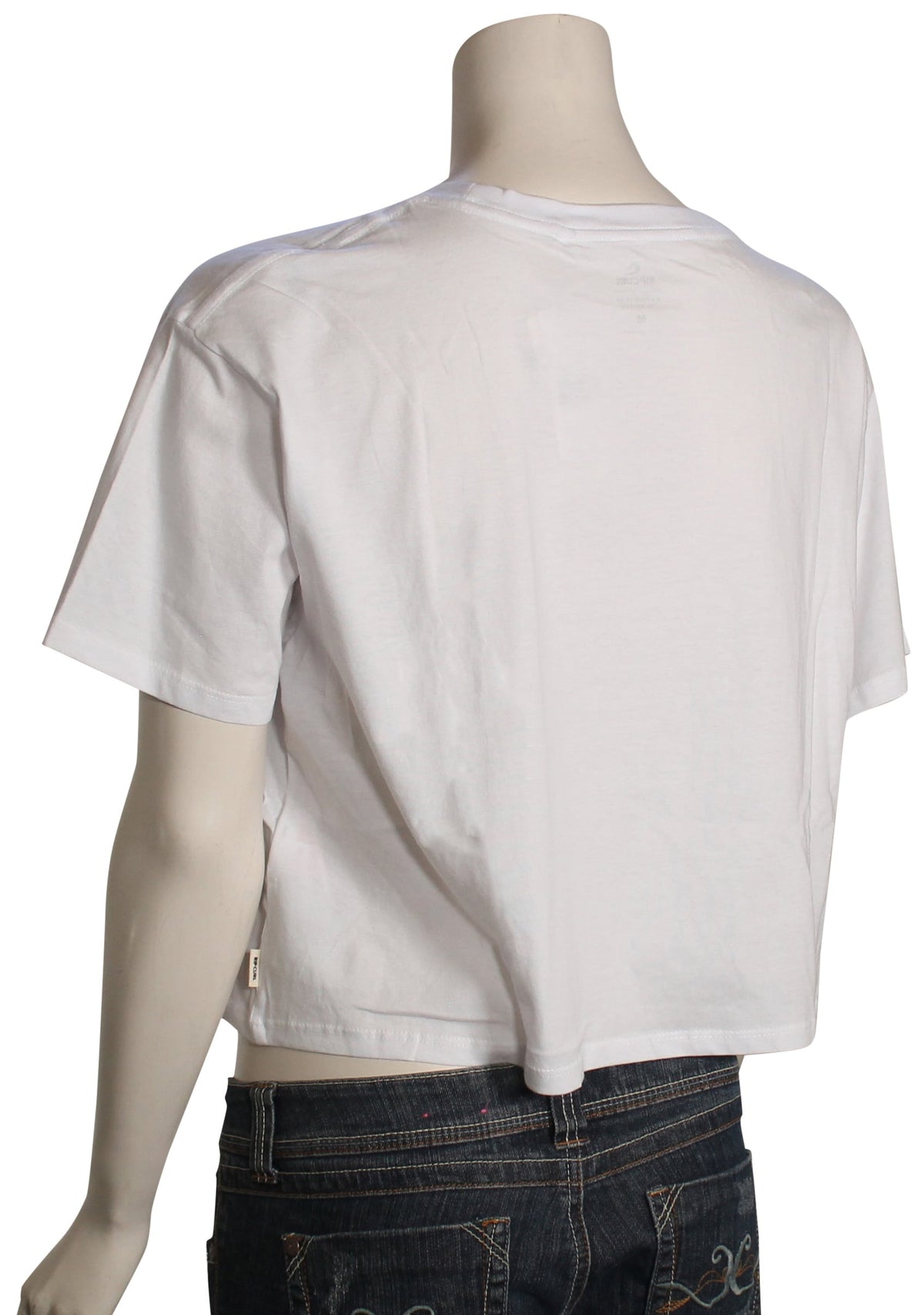Rip Curl High Tide Scenic Standard Women's T-Shirt - White – back view