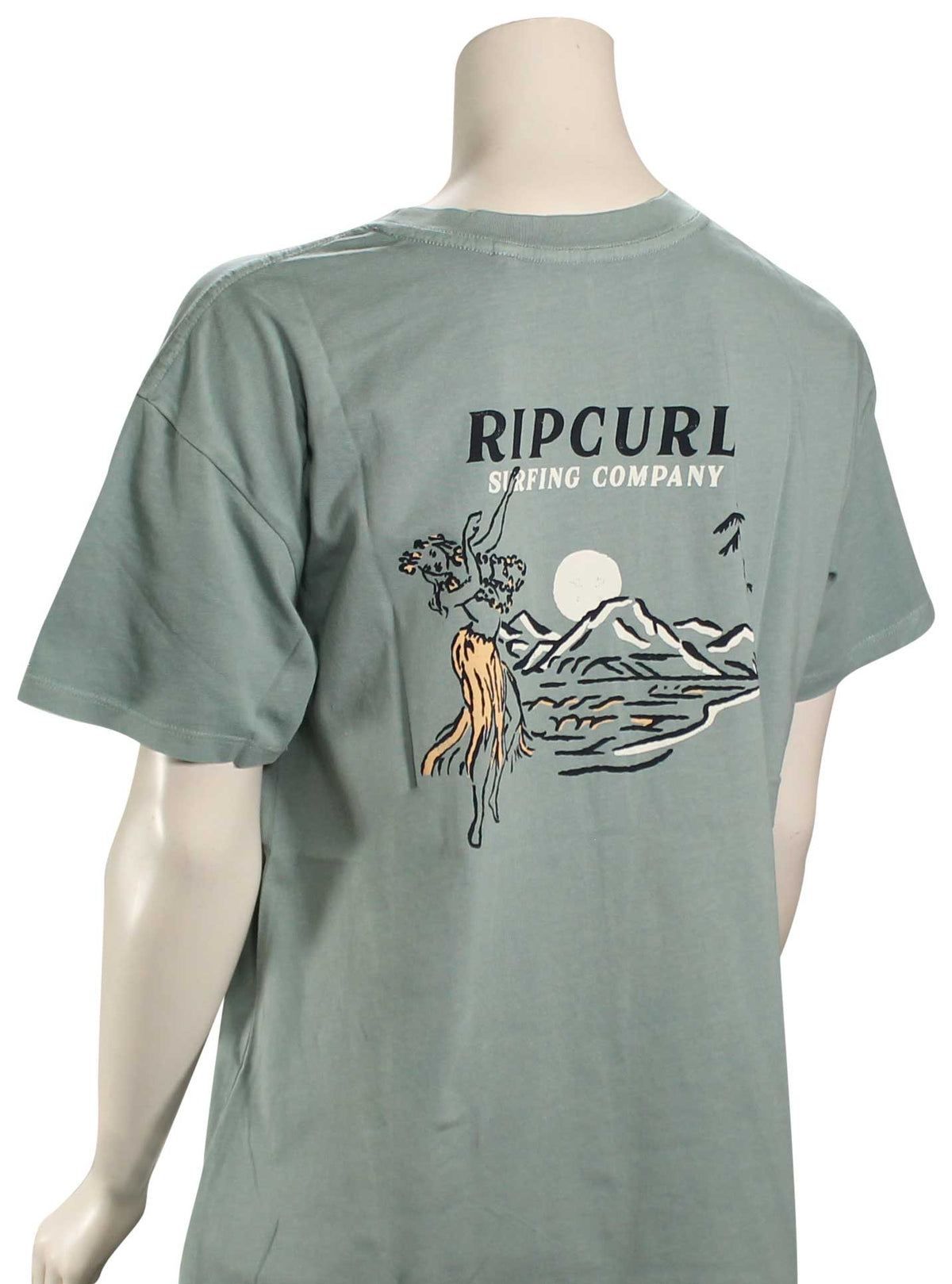 Rip Curl Diamond Bay Women's T-Shirt - Slate – back view
