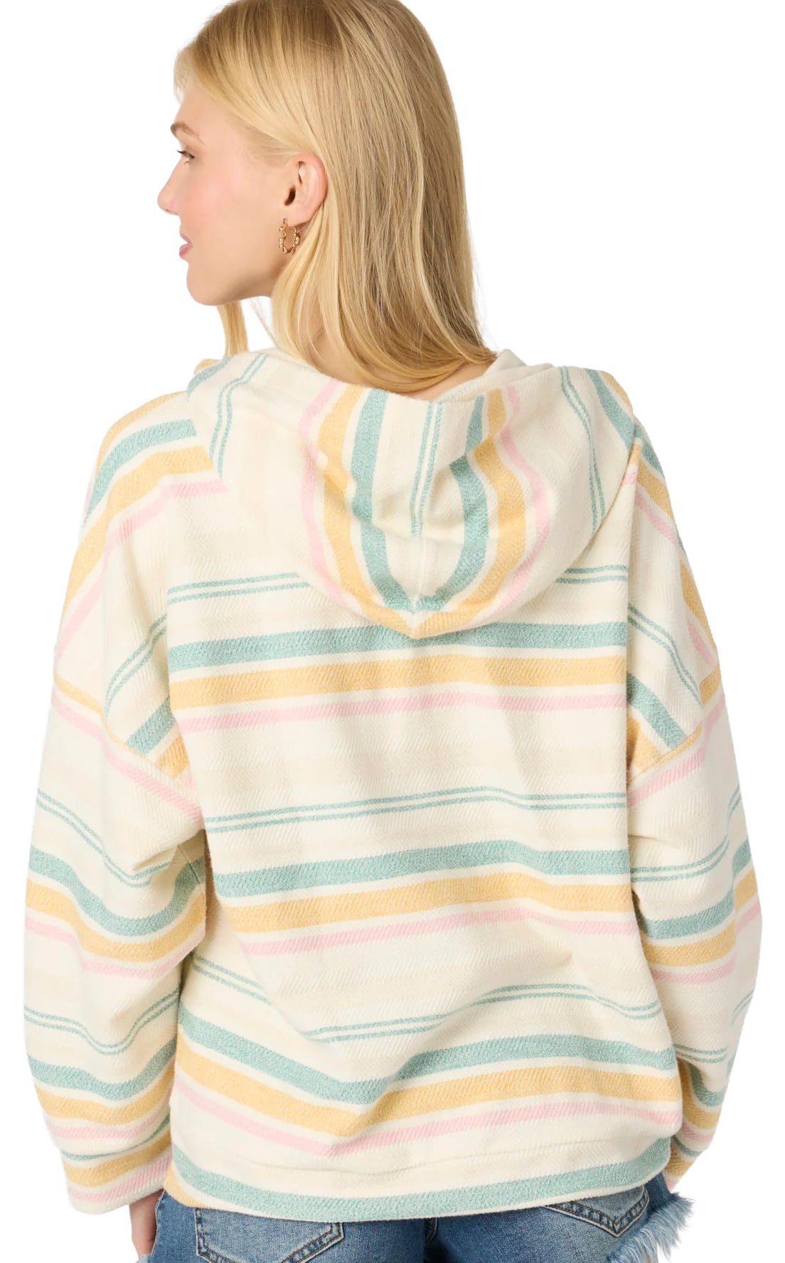 O'Neill Solstice Women's Pullover Hoody - Winter White – back view