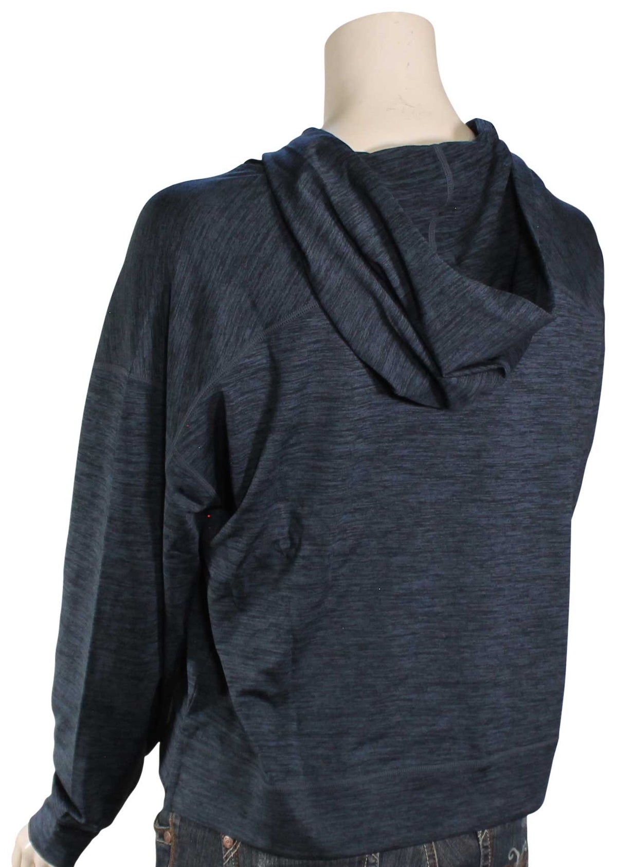 RVCA C-ABLE Pullover Hoodie - Midnight, back view
